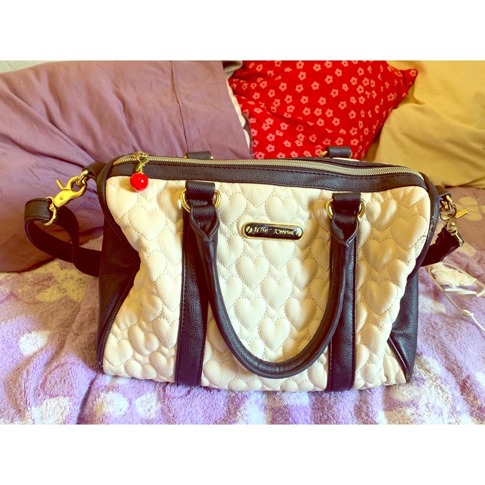 Betsey Johnson Satchel Purse Handbag